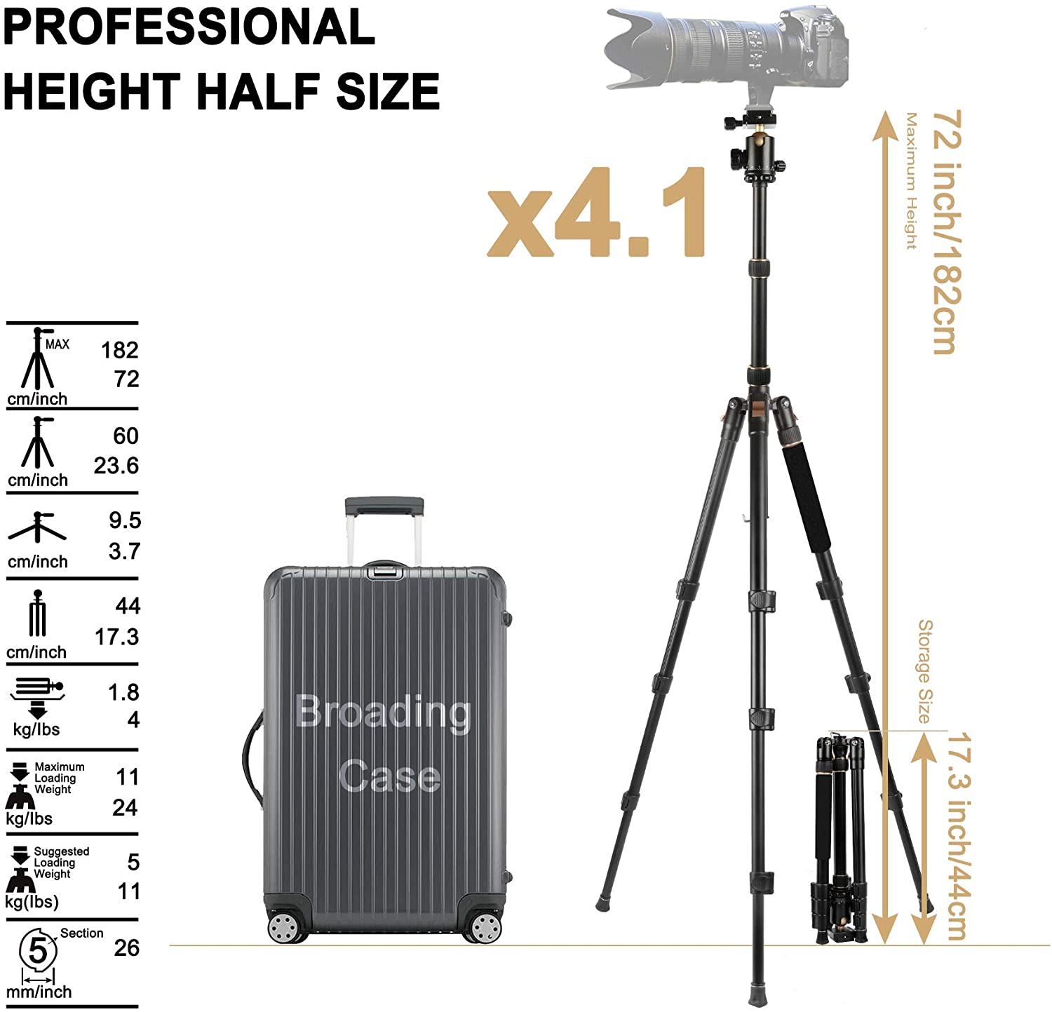 Height 72 shop inches in cm